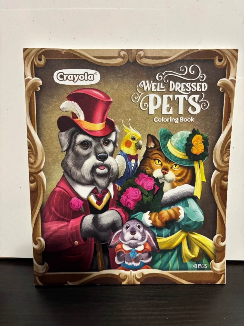 Well Dressed Pets coloring book